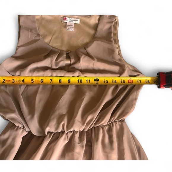 Luscious Women's Midi Dress in Light Brown - Picture 5 of 5